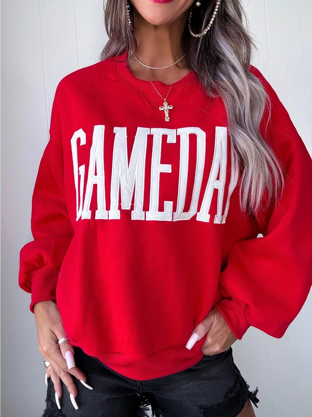 Gameday Crewneck (Red)